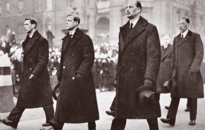 Funeral Procession of George V, January 1936 by English Photographer